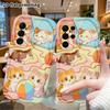 Phone Case: 2D flat Samsung Galaxy A34 A35 M05 M06 S20 S22 S21 FE Plus 5G protective case, five playful kittens, perfect Christmas and Halloween holid