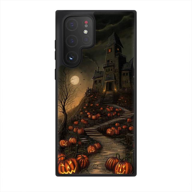 Happy Halloween Pumpkin Phone Case For Samsung Galaxy S10 S20 S21 S22 Fe Plus Ultra Note 10 Lite A10 A20 A30 A52 A71 A72 Coque