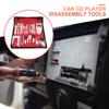 Car CD Player Disassembly Tools Metal Car Audio Release Keys Extractor CD Player Remover Installer Car Audio Repair Tools