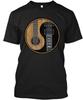 Футболка Yin Yang Acoustic Bass Guitar T T Футболка Сделано в США Размеры от S до 5XL