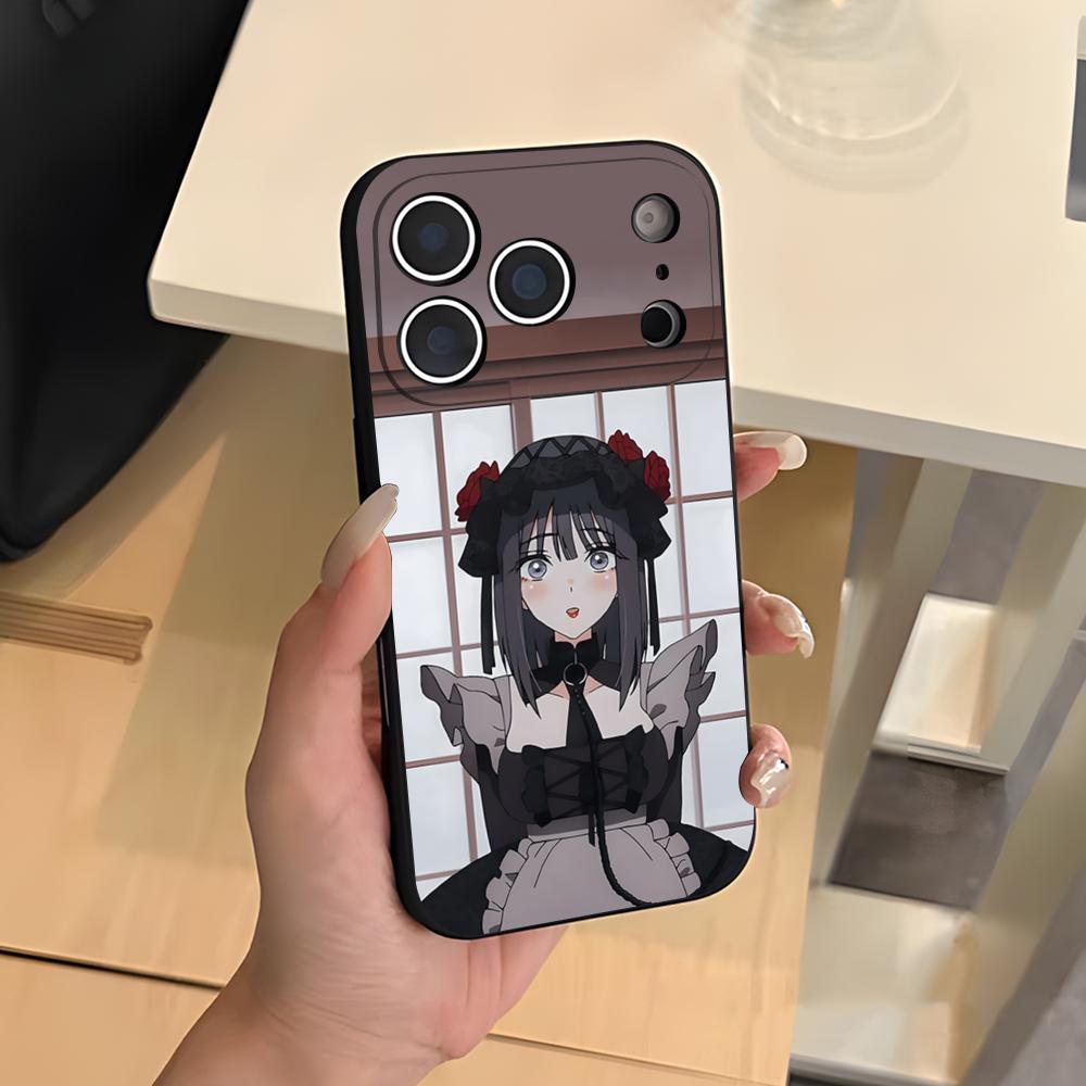 Чехол для телефона Sono Bisque Doll Wa Koi Wo Suru для iPhone 17 Air 16 E Pro Max 15 14 13 Mini 12 Pro 11 Max Plus Черный Мягкий