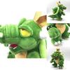 Adorable Super Mario King Koopa Bowser Plush Toy Soft Stuffed Green Animal Doll 12 Inch