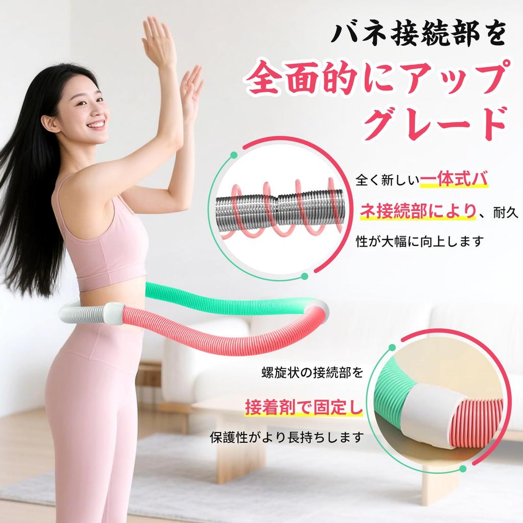 For Summer Hula Hoop for Weight PVC Soft Spring Hula Gentle On the Weight Fat Muscle Unisex [New 2025] Loss, Hoop, Foldable, Portable, Quiet,