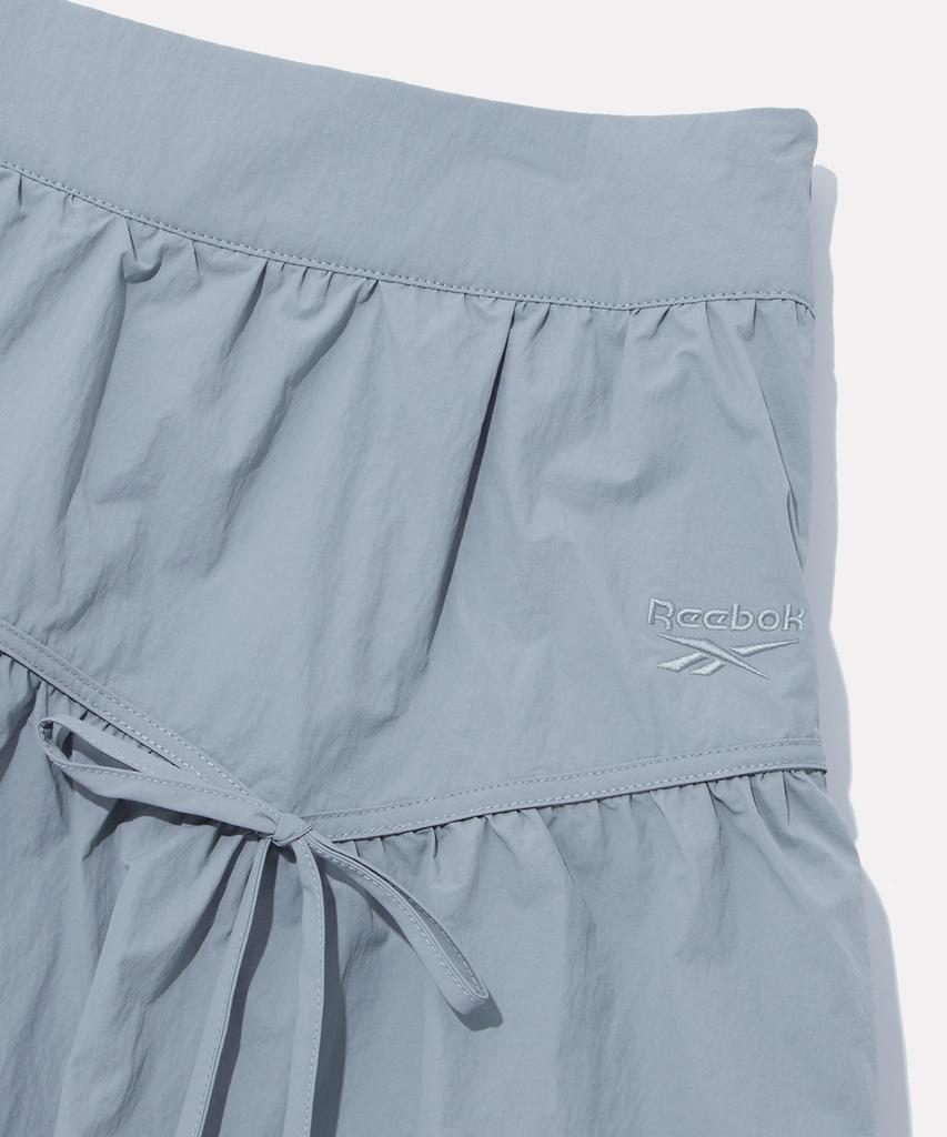 Reebok Мини-юбка с воланами и сборками (W) - Шалфейно-серый