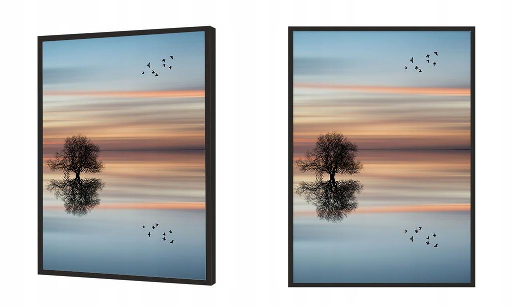Picture poster In a frame 43x33 cm Tree P939