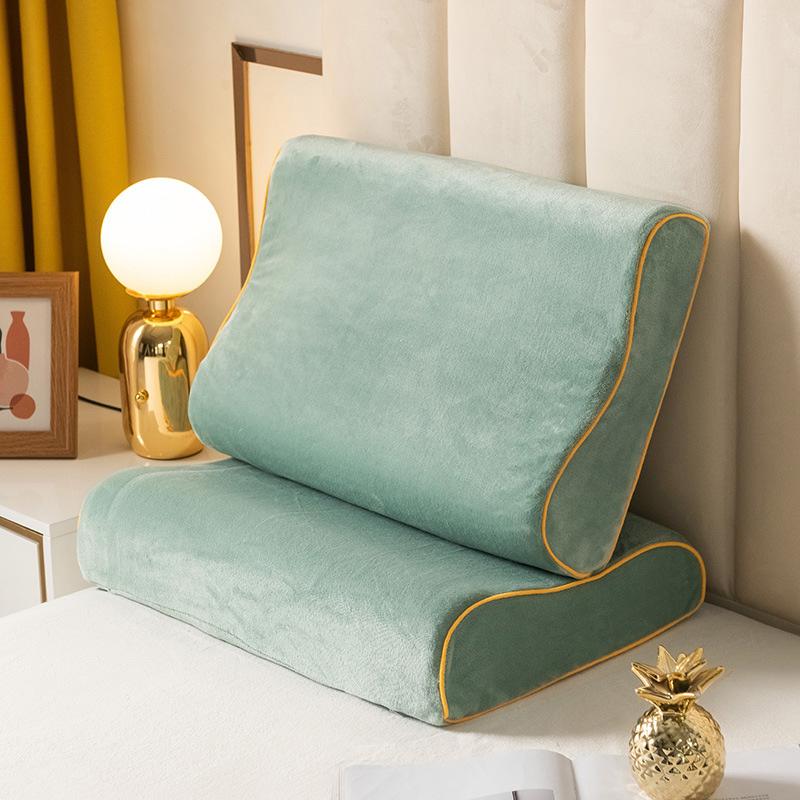 1 шт. молочный бархат, приятный для кожи чехол для подушки, спальная подушка, полотенце, теплая наволочка, подушка для шеи с эффектом памяти, мягкая, удобная