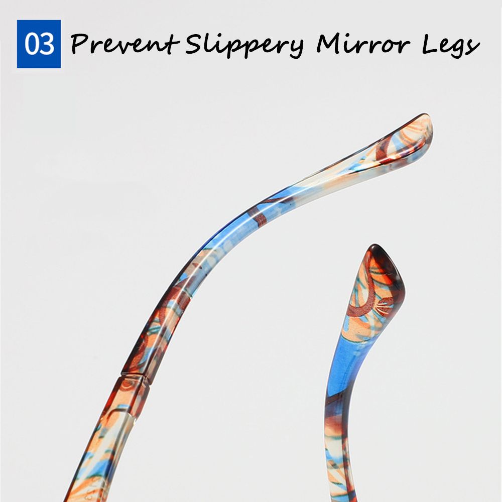 Women Vision Care Ultralight Reading Glasses Anti Blue-ray Presbyopic Eyeglasses Far Sight Eyewear