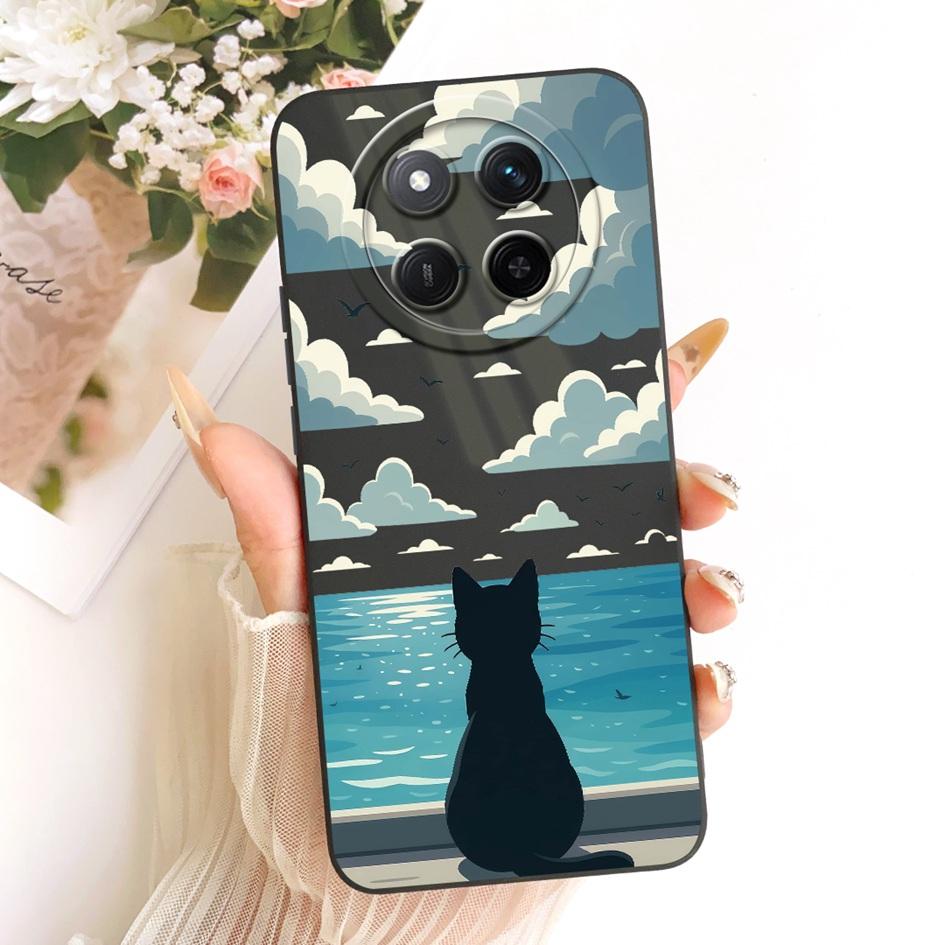 For Honor X9c Case For Honor Magic 7 Lite Shockproof Funda Cute Cartoon Cat Rabbit Soft Silicone Bumper For HonorX9c Smart Cover