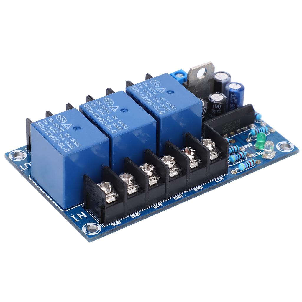 3?Channel Speaker Protection Board Power Single Supply Amplifier Delayed Protection Module
