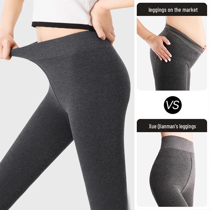 Xue Qiman Women's Thermal Fleece-Lined Tights