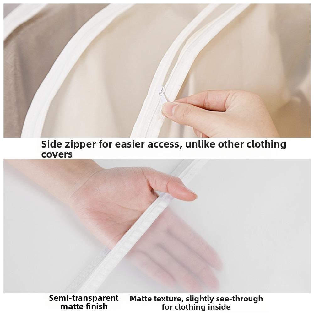 Wear Resistant Dust-proof Covers Reusable Clothing Cover Durable Bride Gown Storage Bags Wardrobe