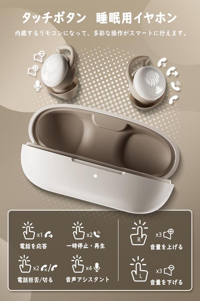 SZHTFX Sleeping Phone Беспроводные наушники для сна, легкие наушники для сна, мини-размер, ультра-маленькие наушники канального типа с высокой звукоизоляцией