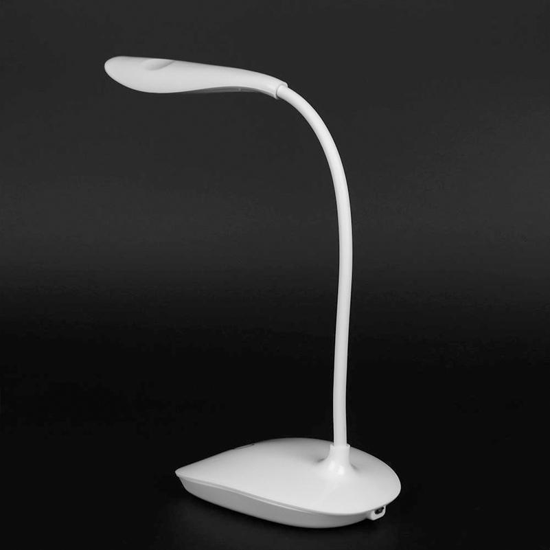 GZDL 14 LEDs Desk Lamps USB Charging Reading Light Touch 3 Mode Flexible Table Lamp with Clip
