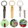 Portable Keychain Kitchen Tools Wine Beer Multifunctional Corkscrew Zinc Alloy 3 In 1 Bottle Opener