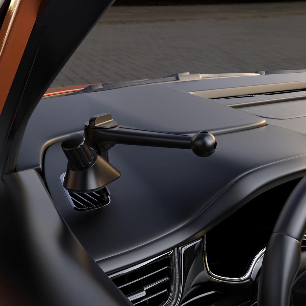 Универсальная шаровая головка 17 мм для крепления телефона на зажим для вентиляционного отверстия автомобиля, вращающаяся на 360 градусов, основа для держателя телефона в автомобильном воздуховоде, аксессуары