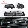 Right Hand Driver Center Console Fresh Air Conditioning AC Vent Grille Outlet With Chrome For BMW F10 F11 5 Series