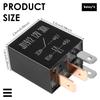 12VDC 30A 4-Pin Automotive Relay Fixes Fuel Pump Cooling Fan and Errors for Automobile Motorcycle Spdt Multi-Purpose Starter Re