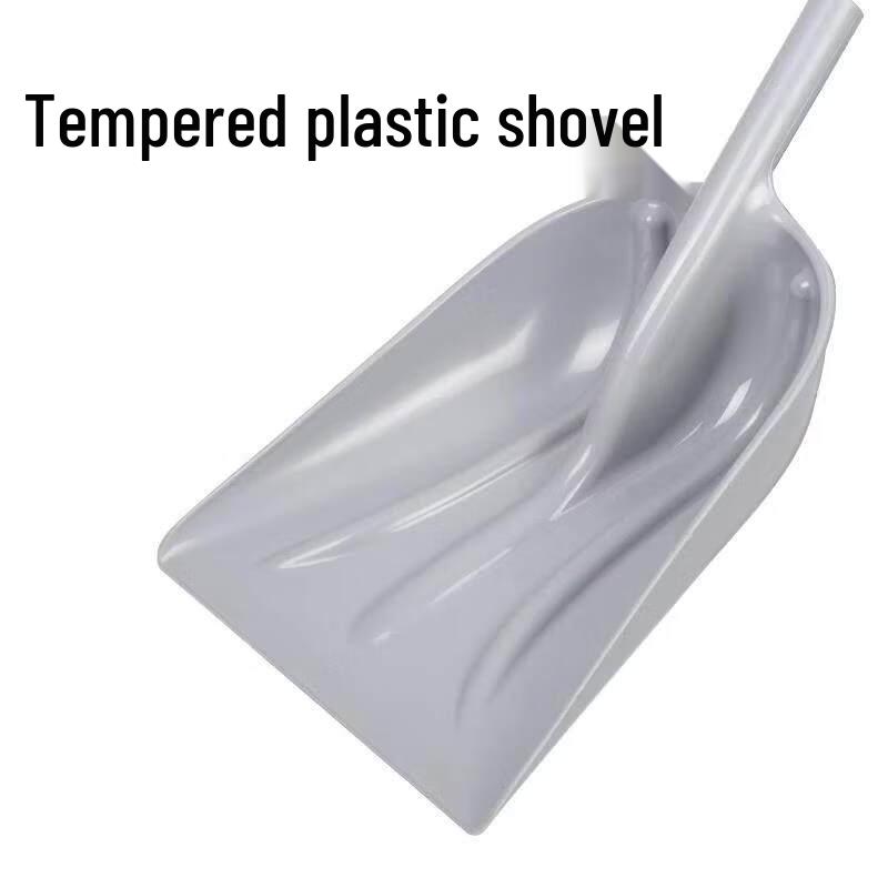 Thickened Plastic Steel Snow Shovel with 1.2m Handle