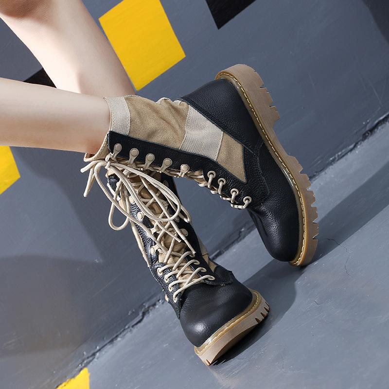 Кожаные туфли для инструментов, мужские, для отдыха на природе, водонепроницаемые ботинки Martin, женские ботинки, кожаные военные ботинки, средние и высокие ботинки для пустыни