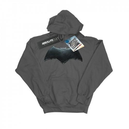 DC Comics Womens/Ladies Justice League Movie Batman Emblem Hoodie