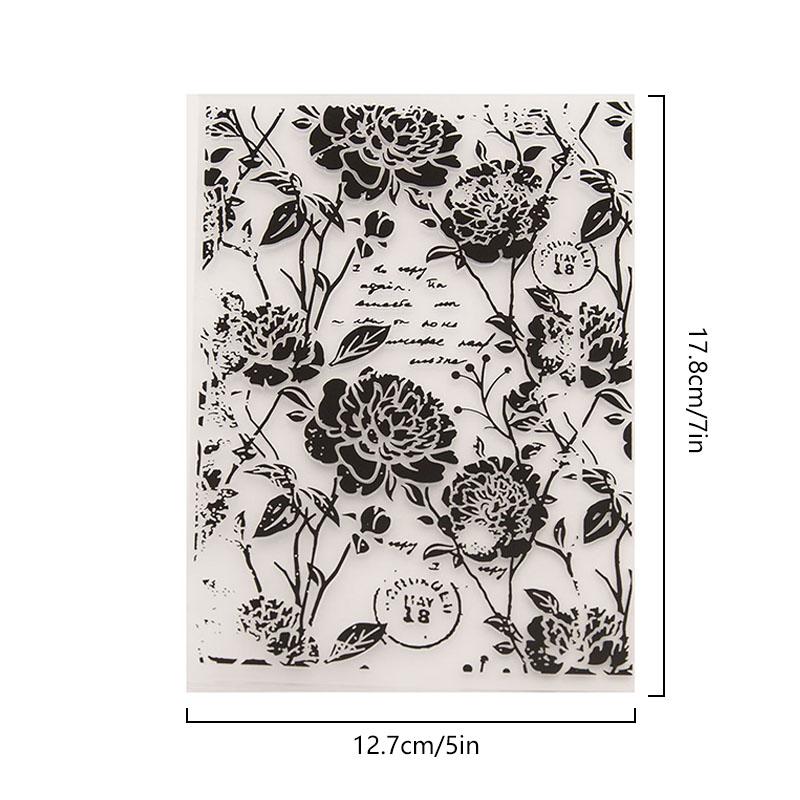 Папки для тиснения с цветочным фоном для скрапбукинга Бумага для самостоятельного изготовления шаблонов для поделок Формы для изготовления альбомов 3D-штампы для резки пластика