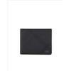 Daks Black Check Leather Wallet Dbwa1f093bk