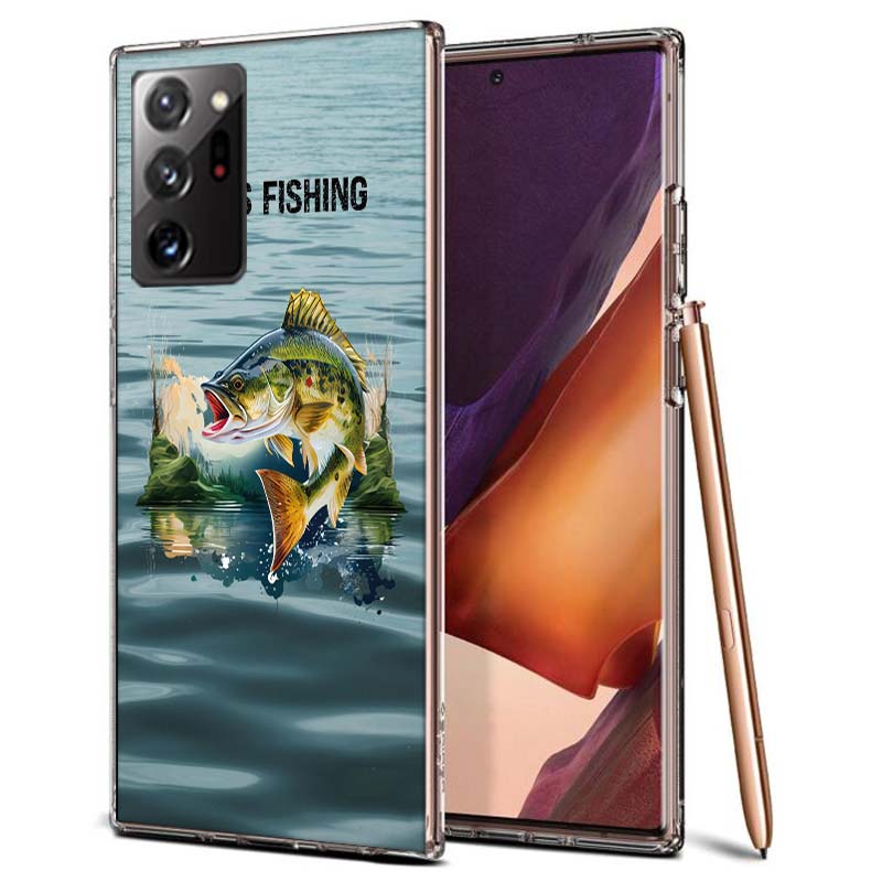 Enjoy a Day of Fishing Pleasure Phone Case for Samsung A55 A35 A25 A15 A07 A05S A16 A17 A26 A36 A37 A56 A57 Galaxy Note 20 10 A5