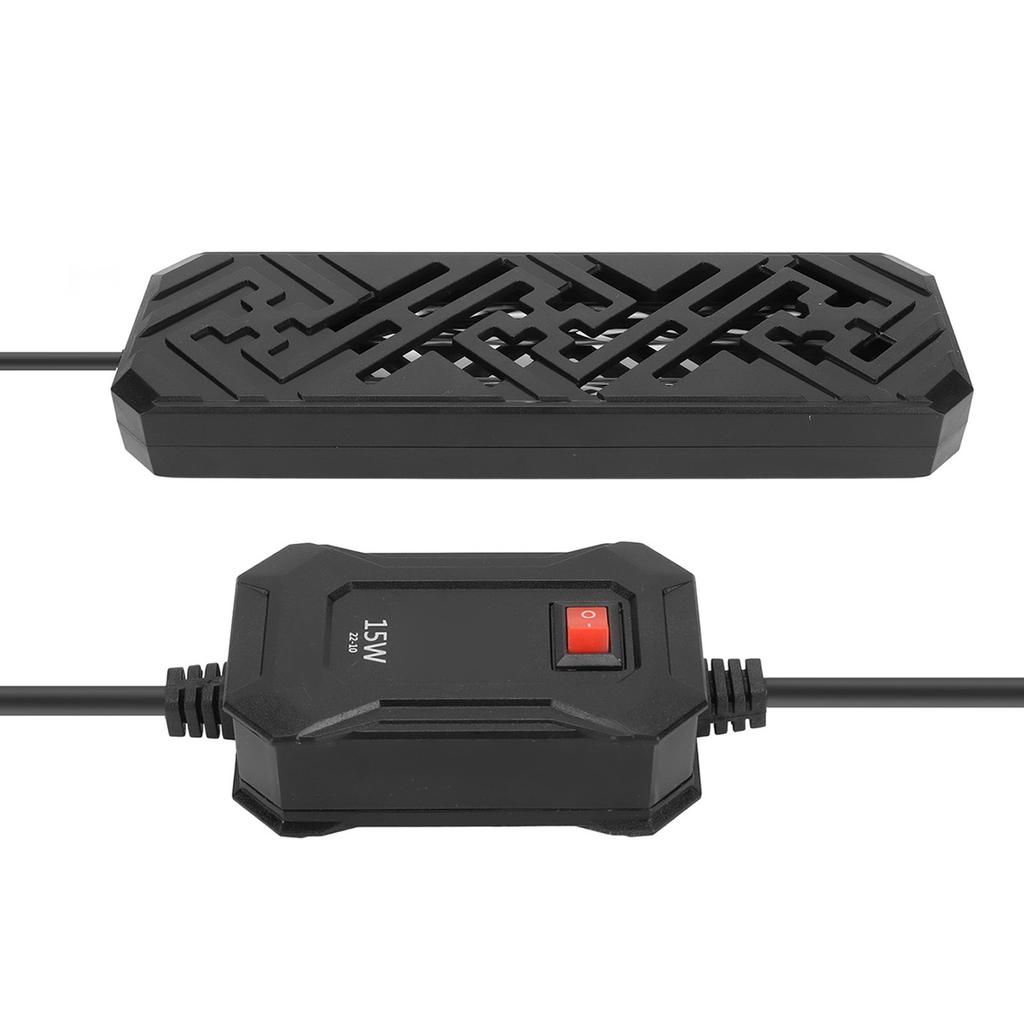 Аквариумный УФ-светильник с двойной кварцевой трубкой, безопасный, герметичный, быстроочищающий воду, лампа для очистки аквариума