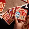 6Pcs Cartoon 2026 Horse Year Red Envelope Paper Red Pocket Cute Lucky Money Bag  Lunar New Year