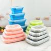 Silicone Collapsible Lunch and Bento Box Set