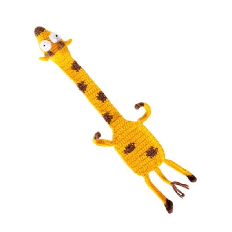 Вязаные крючком закладки Мультяшные животные Закладки Держатель для книжных страниц Разделитель для книжных страниц Подарок учителю и читателю