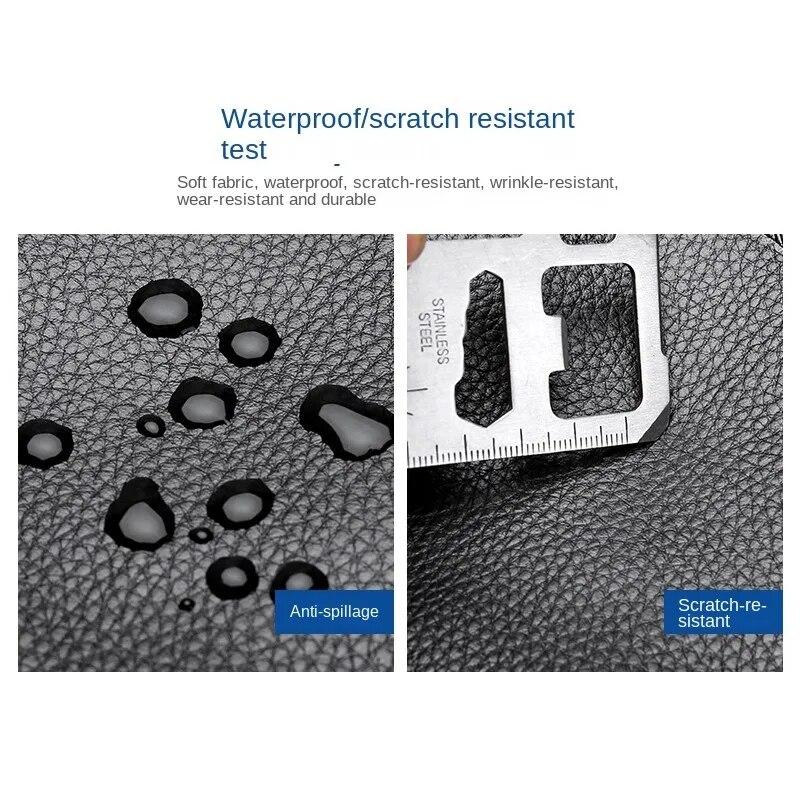 Мужской клатч из натуральной кожи, портфель из воловьей кожи, водонепроницаемая деловая сумка-конверт под мышками, кошелек большой вместительности