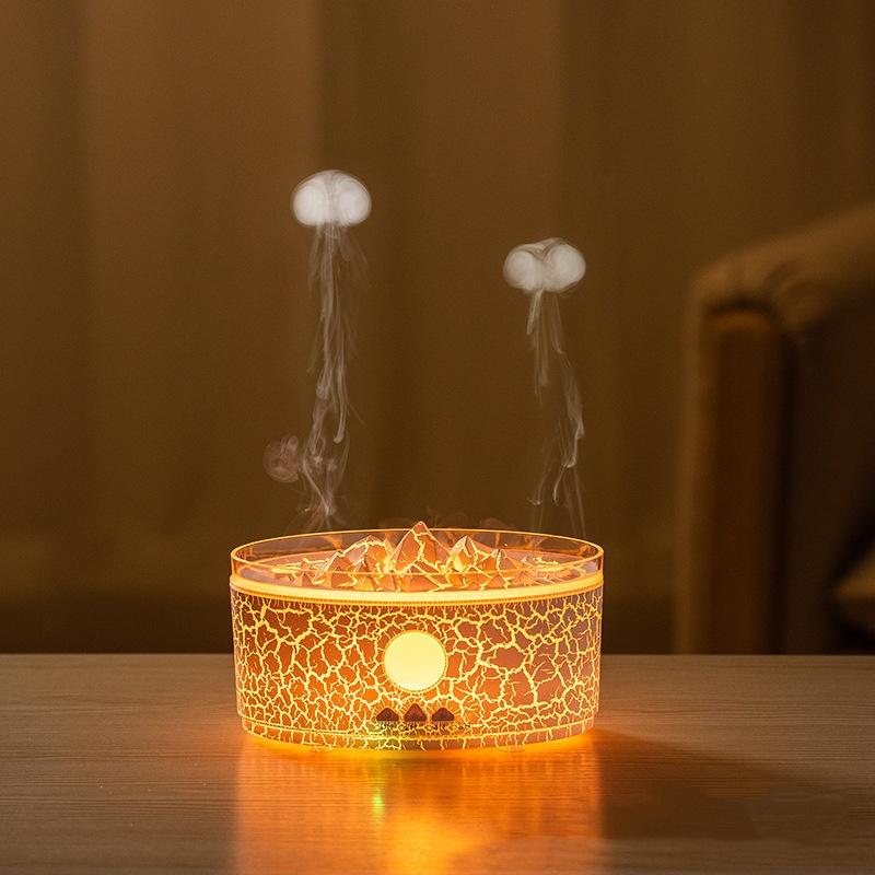 Xiaomi Rain Clouds Aroma Diffuser Zen Raindrops Air Humidifier Essential Oil Diffuser Home Desktop Ultrasonic Sprayer 3 Colors Lamp