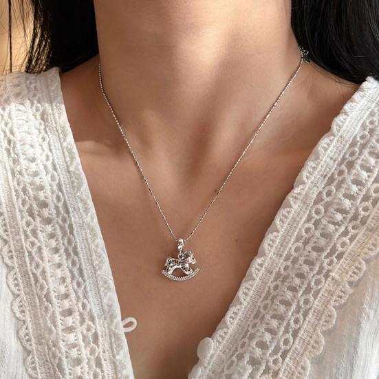 5 шт. Подвеска-шарм из цинкового сплава в виде лошади, Металлическое гальваническое покрытие, Шарм-подвеска в виде лошади, Аксессуары для украшения, DIY брелок, Ювелирные изделия, Серьги, Браслет, Ожерелье, Подвеска