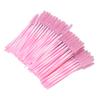 200 шт. Одноразовая портативная кисть для ресниц, дорожная кисть для туши, кисть для ресниц, аксессуар для макияжа, розовая