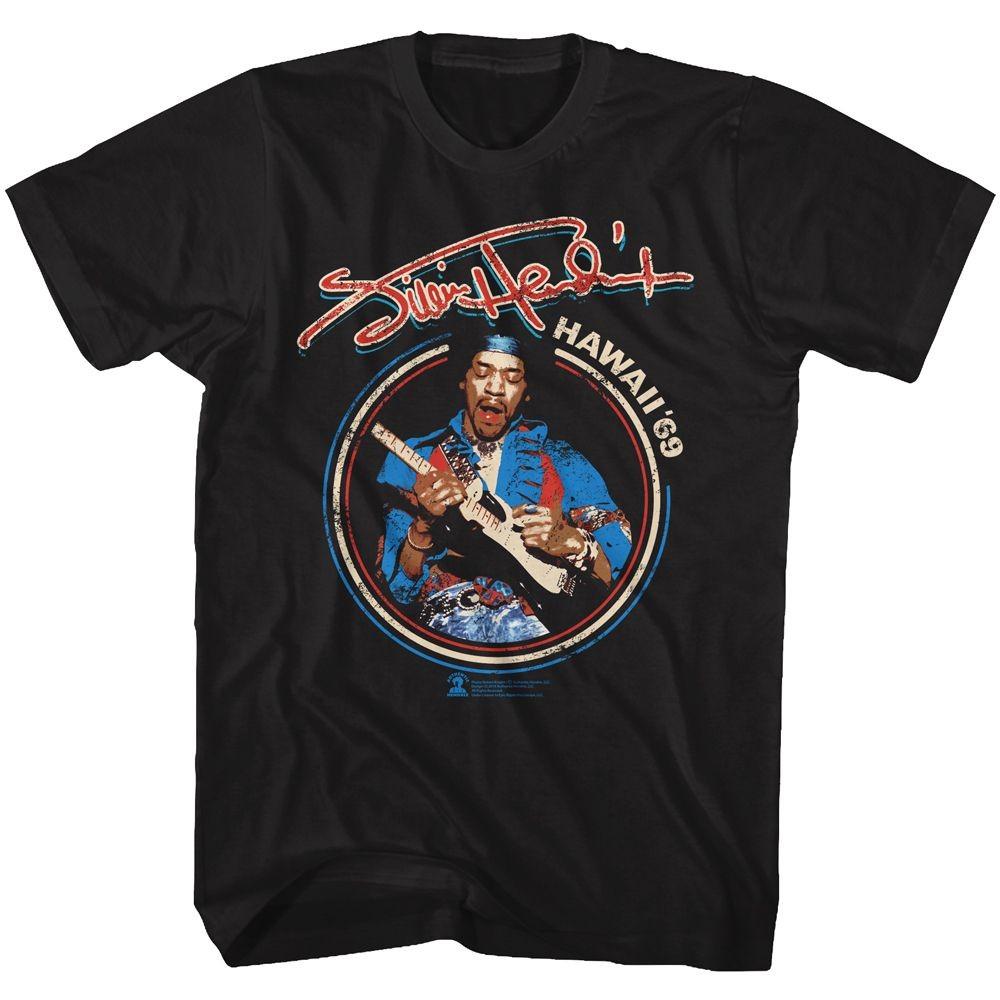 Jimi Hendrix Hawaii 69 Music Shirt