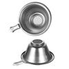 New Teaware Funnel Fine Mesh Leaf Filter Stainless Steel Tea Strainer