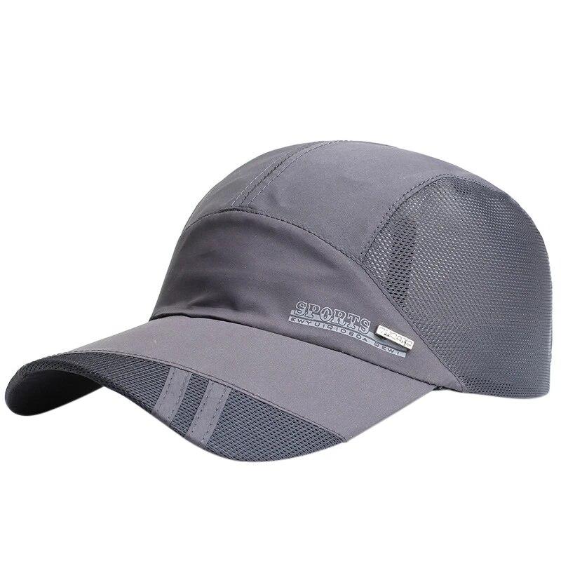 Baseball Cap Summer Quick Dry Mesh Sun Hat Tennis Golf Cap Hiking Running Sailboat Beach Hat