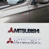 Для Lancer 9 Pajero ASX Outlander Eclipse Galant Mirage 15.2x2см Металлическая 3D Наклейка с Буквами Эмблема Значок на Бок Багажник Автомобиля