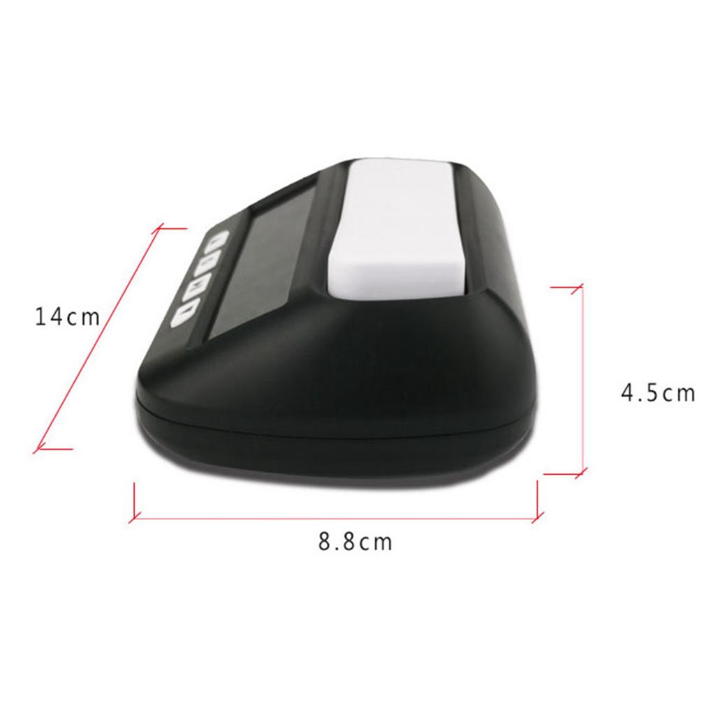 Шахматные часы Цифровой шахматный таймер со звуковым сигналом YS 902 Черный Английская версия