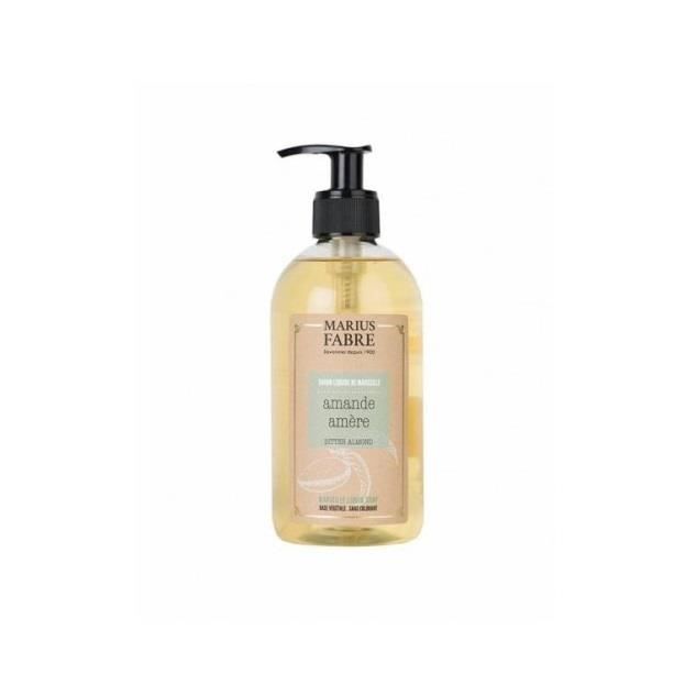 MARIUS FABRE Savons liquides 400 ml Amande amère sans colorant
