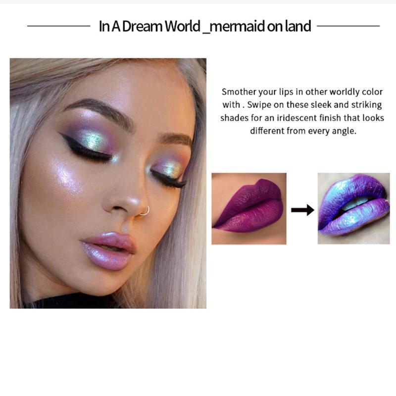 Matte Lipstick 7 Color Waterproof Non-Sticky Cup Long Lasting Women Sexy Red Velvet Lip Tint Lip Glaze Makeup Cosmetics Colorful Lipstick