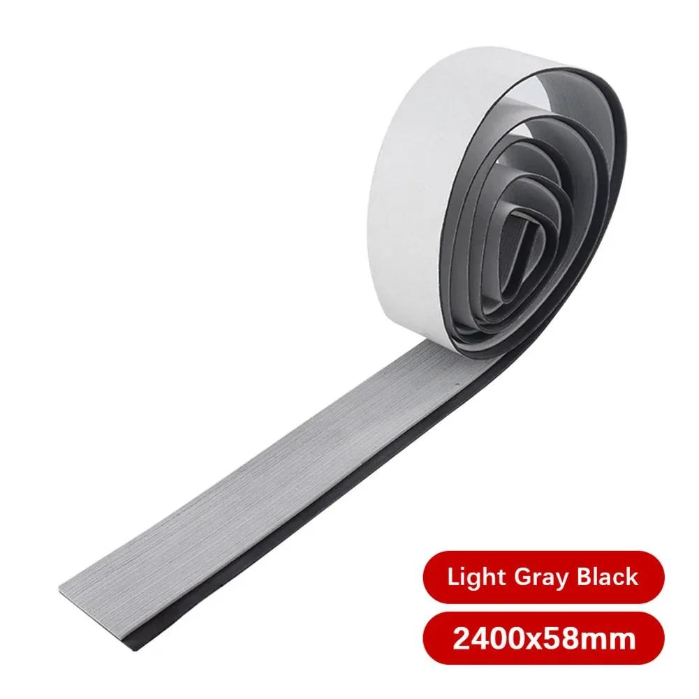 58x2400x5mm Single Strip Imitated Teak Yacht Boat Deck Mat Flooring Brown Anti Skid Mat Pad EVA Foam Marine Boating Accessories