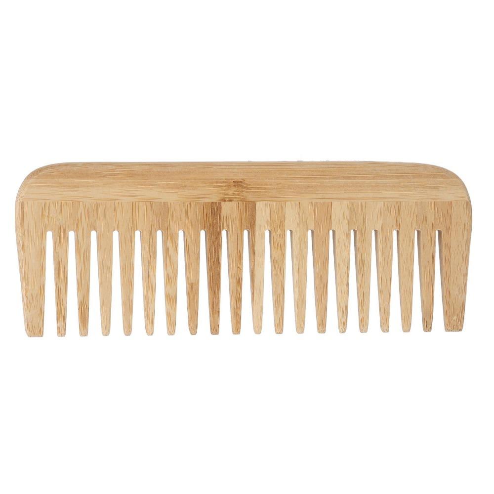 Safety Bamboo Comb Durable Wood Comb For Salon Hair Detangling Comb Home Use