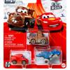 Cars On the Road 2023 Mattel Mini Racers Diecast Mini Car 3 Pack Cave Lightning McQueen Cave Mater Tyranamisiasaurus Rex Anime Mini Mini Character Car