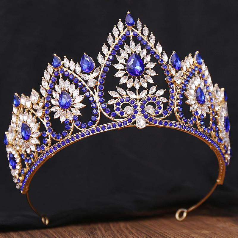 Quality Queen Tiaras and Crowns for Women Bridal Wedding Crown Hair Jewelry Party Birthday Bride Headdress Accessories