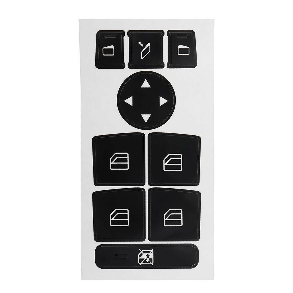 For Mercedes For Benz C Class C218 W172 W204 W212 W218 W207 2007-2014 Window Switch Button Repair Stickers