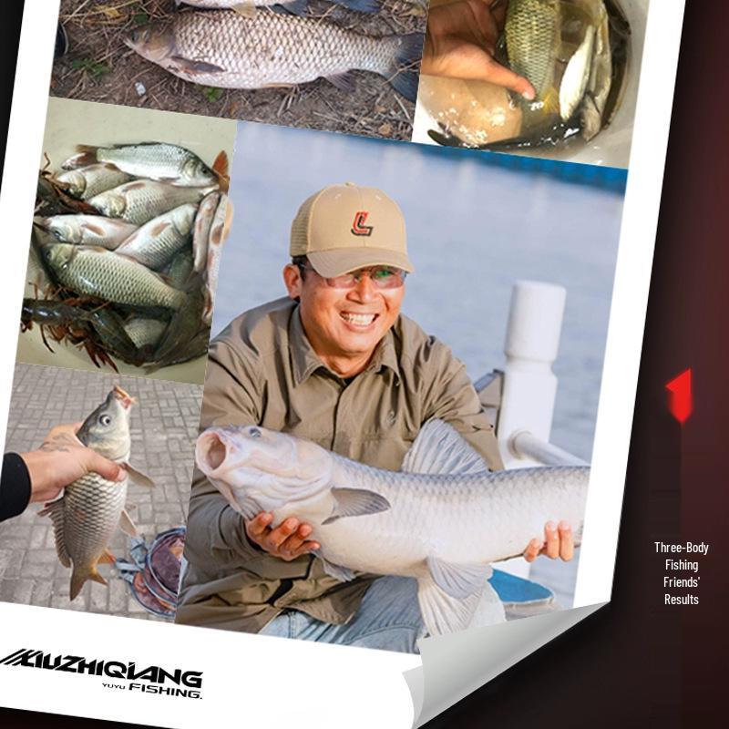 Прикормка от Лю Чжицяна для ловли карпа, карася и белого амура