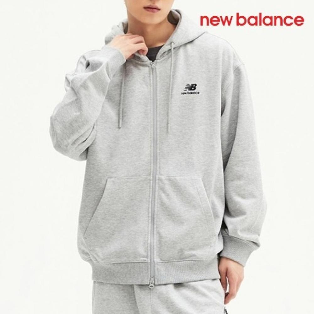 New Balance Толстовка с капюшоном Half Club на молнии C28 Nbmde11013 Ac Uni Essential