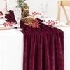 Non-slip Wedding Table Cloth Extended Table Linen Table Decoration Conference Table Cover  New Year